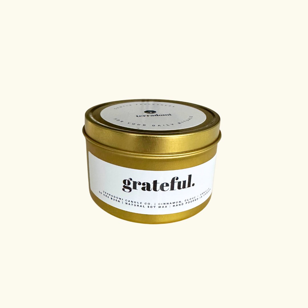 GRATEFUL | Cinnamon + Clove Candle