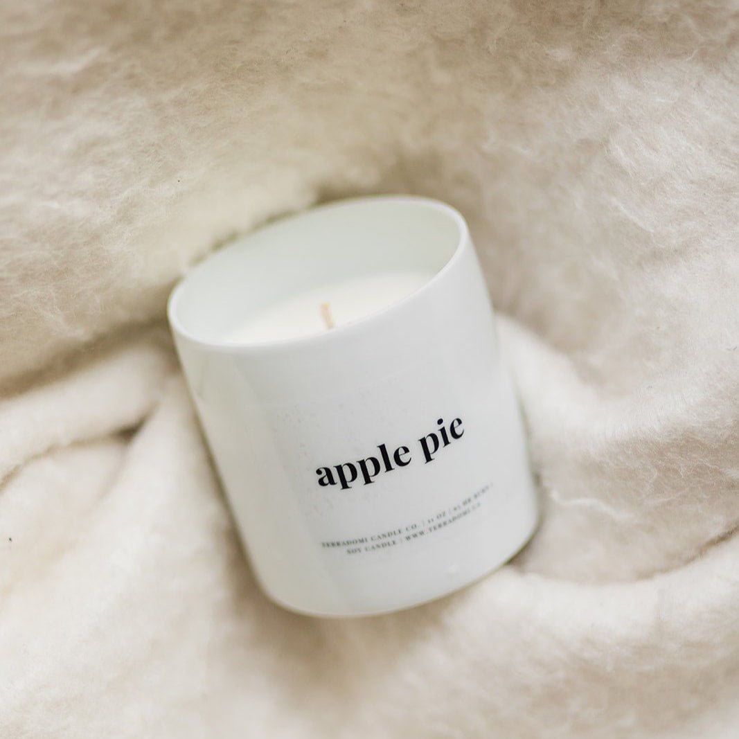 apple pie soy candle